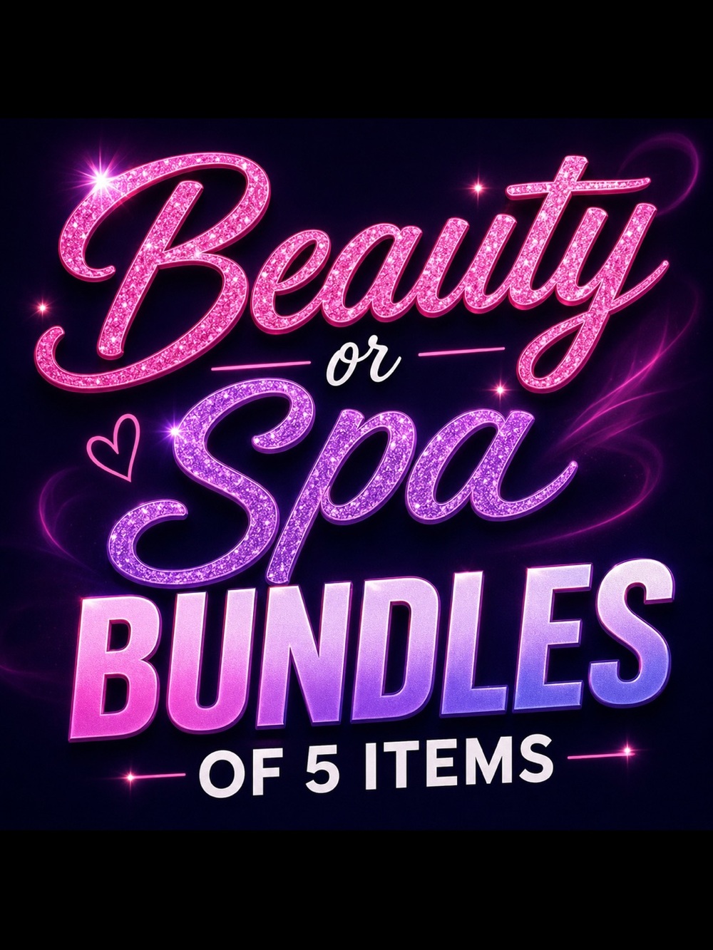 Makeup or Spa Bundles of Curated items - Sold on Live Show Saturday